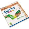 Giotto Matite colorate GIOTTO di Natura assortiti astuccio da 24 - F240700