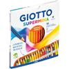 Giotto Matite colorate GIOTTO Supermina assortiti conf. 18 pezzi + 2 matite Lyra Temagraph HB e 2B - F23630000