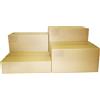 no brand Scatole americane imballo di cartone a 2 onde 600x400x400 mm colore avana - conf. 10 pezzi - 12646701