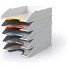 Durable Vaschette porta documenti Durable VARICOLOR® MIX TRAY SET A4 grigio conf. 5 pezzi - 7704-27