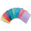 Pigna Cartella a 3 lembi con elastico Pigna Monocromo - A4 26x35,5x1,2 cm dorso 1,2 colori assortiti - 0217563
