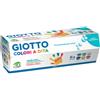 Giotto Colori a dita GIOTTO assortiti 6 vasetti da 100 ml - F534100