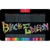 Faber-Castell Matite colorate Faber-Castell Black Edition - colori assortiti - astuccio in metallo - conf. 36 pezzi - 116437