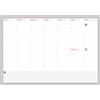 no brand Sottomano perpetuo 49x34 cm - 52 ff settimanali - rosso/grigio SOTT-2500