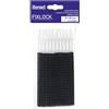 Iternet Caricatore per fascettatrice FIXLOCK - Conf. 10 caricatori da 20 clips Iternet nero - 0073
