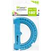 ikona Goniometro semicircolare IKona+ 180° - Ø 12 cm - azzurro trasparente - 550