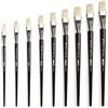 DECO Pennelli Deco manico corto punta piatta - N° 14 - conf. 12 pezzi - K577/14
