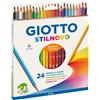 Giotto Matite colorate GIOTTO Stilnovo astuccio appendibile da 24 - F256600