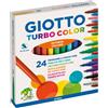 Giotto Pennarelli GIOTTO Turbo Color punta fine 2,8 mm assortiti astuccio da 24 - F417000