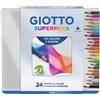 Giotto Matite colorate Giotto Supermina in scatola di metallo conf. 24 colori assortiti - F236800
