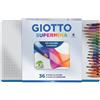 Giotto Matite colorate Giotto Supermina in scatola di metallo conf. 36 colori assortiti - F236900