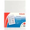 Esselte Buste a L non perforate Esselte OFFICE PP antiriflesso trasparente A4 goffrate conf.25 - 392581200