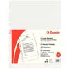 Esselte Buste a perforazione universale goffrate Esselte STANDARD PP antiriflesso 22x30 cm conf.25 - 392597300