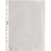 Esselte Buste a perforazione universale goffrate Esselte DELUXE 22x30 cm trasparente antiriflesso conf.100 - 395697600