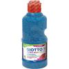 Giotto Tempera pronta Giotto glitter in flacone 250 ml ciano glitterato - F53120400