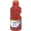 Giotto Tempera pronta Giotto glitter in flacone 250 ml rosso glitterato - F53120600