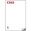 Markin Etichette bianche Markin Copiatabu C503 colla Super Permanente 210x297 mm 1 et/foglio conf. 100 fogli A4 X210C503SP