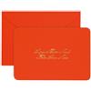 Rex-Sadoch Cartoncino auguri di Natale Rex-Sadoch 15,5x10,5 cm - conf. 50 pezzi - rosso/camoscio - 2102RC