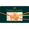 Faber-Castell Matite colorate permanenti Faber Castell Polychromos mina 3,8 mm box metallo - colori assortiti conf. 36 pezzi - 110036