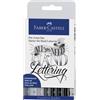 Faber-Castell Penna inchiostro pigmentato Faber Castell Pitt Artist conf. 9 pezzi Faber-Castell Lettering starter set -