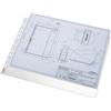 Esselte Buste a perforazione universale Esselte DELUXE goffrate antiriflesso trasparente 42x30 cm conf.50 - 55230