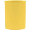 Donau Portapenne rotondo in PP Donau Ø 7,5 x H.9,5 cm - 100% riciclabile - giallo pastello - 3132101PL-11