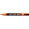 Uni Posca Marcatore a tempera POSCA Uni-Ball punta tonda 0,9-1,3 mm arancio M PC3M AR