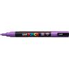 Uni Posca Marcatore a tempera POSCA Uni-Ball punta tonda 0,9-1,3 mm viola M PC3M VI