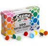 leone dell'era Puntine da disegno Leone Dell'Era diametro testa 9,5 mm colori assortiti - scatola di cartone da 100 pezzi PPC10012