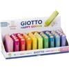 Giotto Espositore 40 gomme Giotto Happy Gomma colori assortiti arcobaleno - F233800