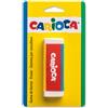 Carioca Gomma per cancellare bianca rettangolare Carioca in blister - 40141