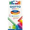 Giotto Pastelli ad olio Giotto Maxi in conf. da 12 colori assortiti F293400