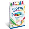 Giotto Pennarelli Giotto Turbo Giant in conf. 6 colori Fluo assortiti F433000