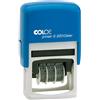 Colop Timbro Colop S220 autoinchiostrante datario - 4x25 mm piastra non personalizzabile - S220BLS