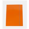 cartotecnica del garda Cartella a tre lembi con elastico Cartotecnica del Garda 25x34 cm 0,8 mm colore arancio - CG0032LBXXXAE07