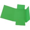 cartotecnica del garda Cartella a tre lembi con elastico Cartotecnica del Garda 17x25 cm colore verde - CG0040LBXXXAE03