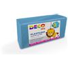 DECO Plastilina in panetto Deco 500 g - azzurro - 07027