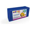DECO Plastilina in panetto Deco 500 g - blu - 07028