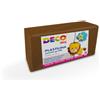 DECO Plastilina in panetto Deco 500 g - marrone - 07030