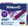 Pelikan Cartuccia per stilografica Pelikan TP/6 violetto conf. da 6 violetto 400142568