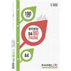 rambloc Ricambi per quaderni ad anelli Rambloc - A4 - 100 g/m² - 32+8 ff - 5M - 90524319
