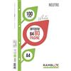 rambloc Ricambio quaderni ad anelli Rambloc formato A4 -32 ff +8 ff bianco 90524351