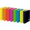 One Color Raccoglitore ad anelli One Color 4 anelli Ø 30 mm - formato A4 colori assortiti - 2400