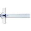 Arda Riga a ''t'' 70 cm Arda Uni in plastica con testa graduata 32170