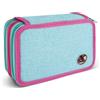 nikoffice Espositore 12 astucci Nikoffice a 3 zip - colori assortiti pastel - 32NIK208