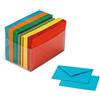 Favini Biglietti augurali con busta Favini Burano Arcobaleno 7,2x11 cm in conf. 100 mix colori forti/tenui - A57X151