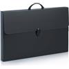 Favorit Valigetta in PPL Favorit Every Line Total Black 56,5x36,5x5,5 cm - 100501083
