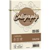 Favini Carta canvas Favini Calligraphy buste per carta da lettere da stampare 100 g/m² 12x18 25 buste cm avorio - A57Q417