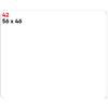 Markin Etichette bianche permanenti Markin Copiatabu 56x46 mm - conf. 10 blister da 10 ff - X11042