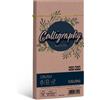 Favini Buste Favini Calligraphy Nature per carta da lettere 120 g/m² conf. 25 11x 22 cm - mandorla - A57C204